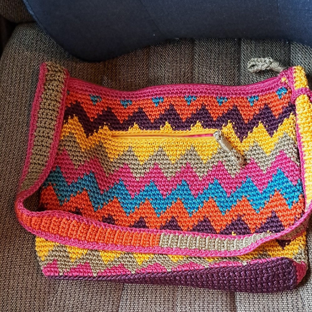 The Sak Crochetdd Shoulder Bag